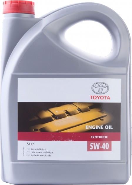 ᐉ Моторное масло Toyota ENGINE OIL 5W-40 5 л