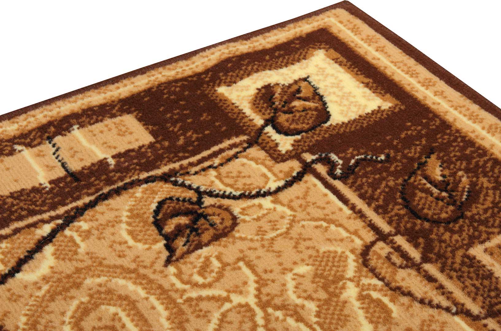 Килим Karat Gold 320/12 0,6x1,1 м прямокутний Коричневий (00-00009921) - фото 7 Килим Karat Gold 320/12 0,6x1,1 м прямокутний Коричневий (00-00009921) - фото 7