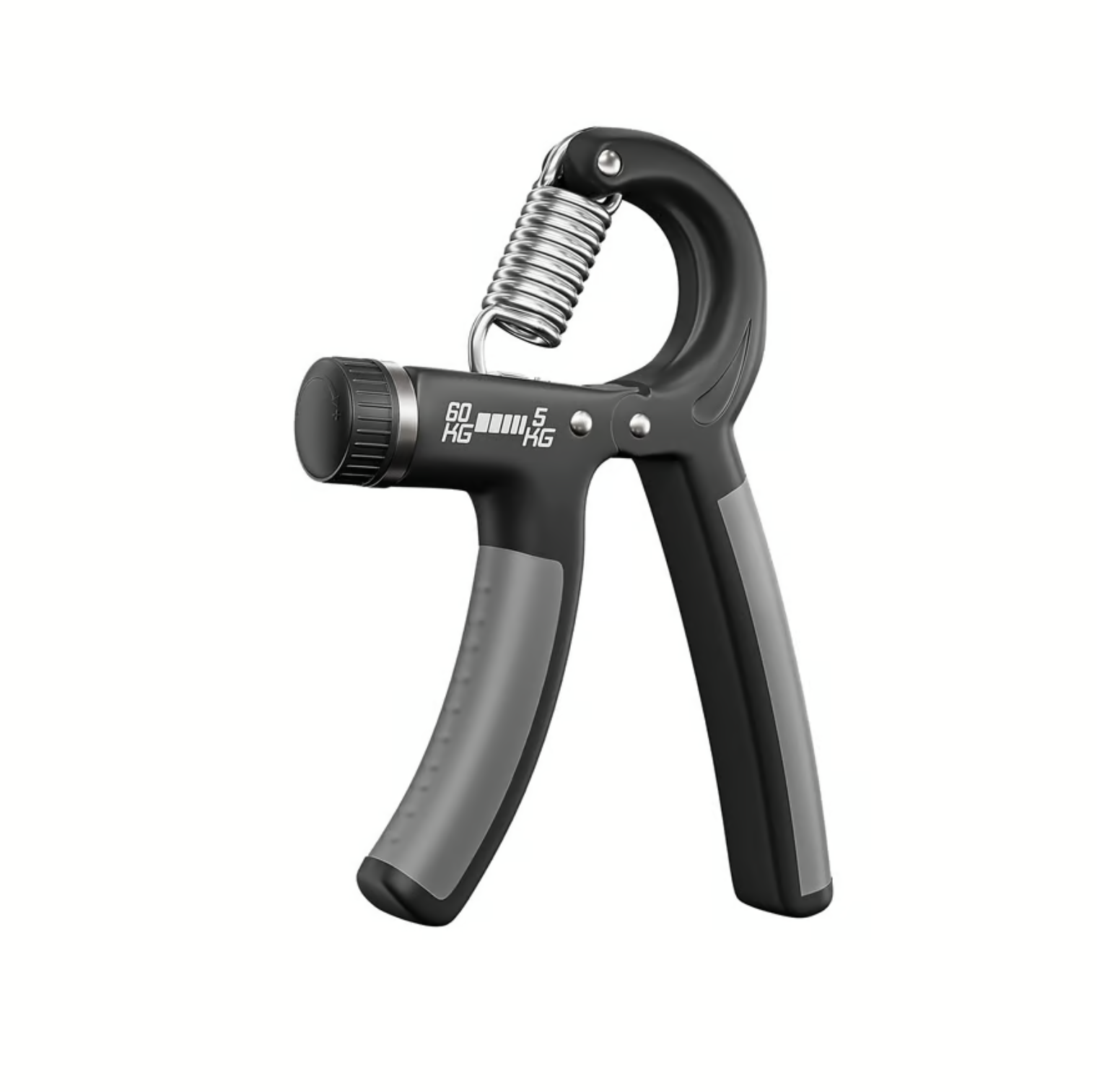 Эспандер регулируемый Hop-Sport 5-60кг HS-P060HG Черно-серый (4259) - фото 2
