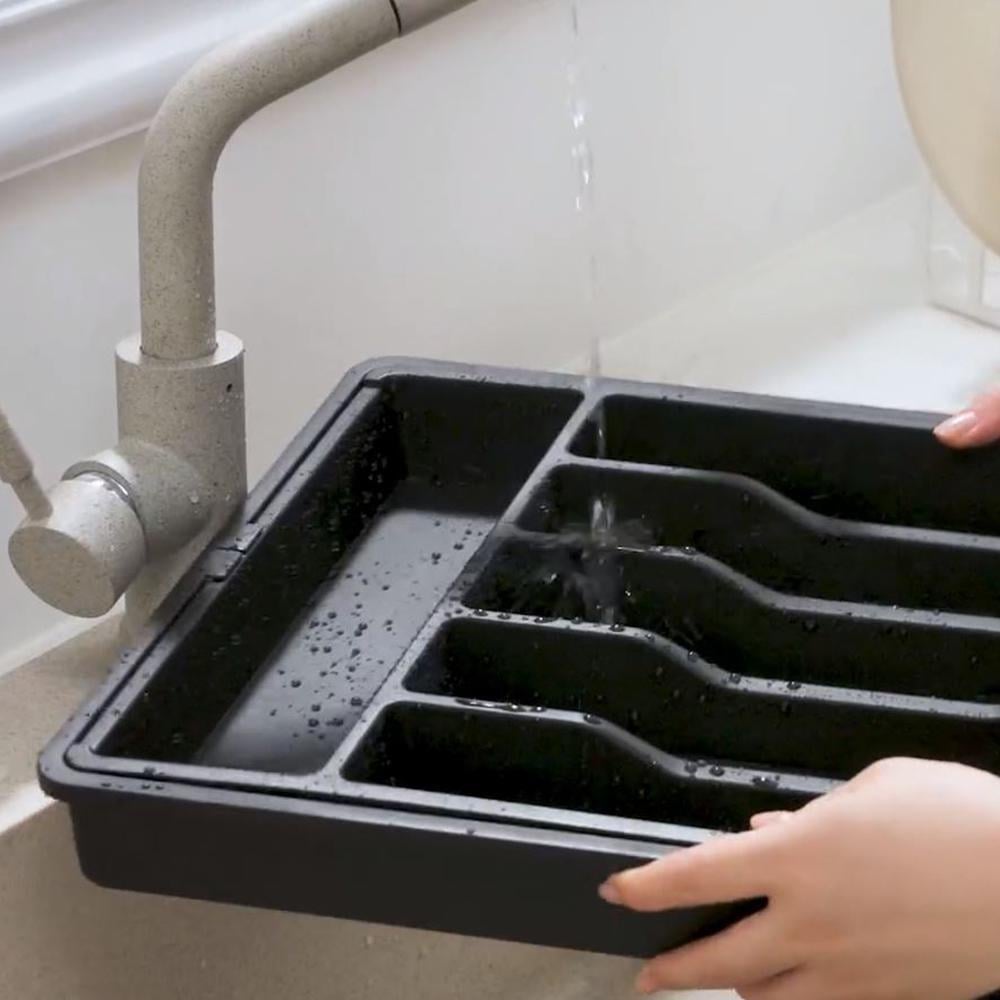 Кухонный лоток-подставка для столовых приборов и принадлежностей (20565413) - фото 6