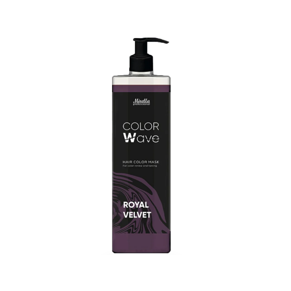 Маска тонувальна для волосся Mirella Color Wave Hair Color Mask Royal Velvet 380 мл Маска тонувальна для волосся Mirella Color Wave Hair Color Mask Royal Velvet 380 мл