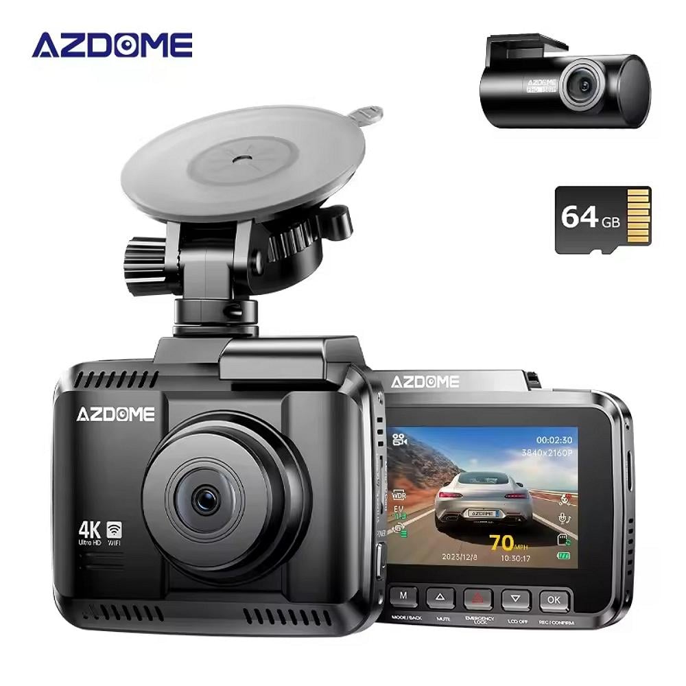 Відеореєстратор Azdome GS63H Pro з двома камерами - фото 5 Відеореєстратор Azdome GS63H Pro з двома камерами - фото 5