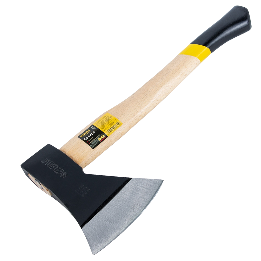 Сокира Sigma з дерев'яною ручкою 800 г 38 см (52111) - фото 2 Сокира Sigma з дерев'яною ручкою 800 г 38 см (52111) - фото 2