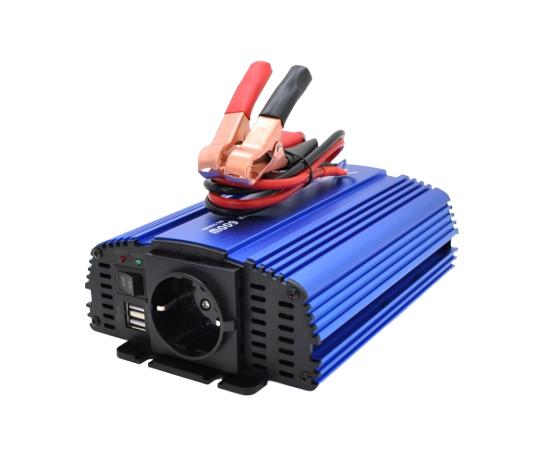 Інвертор напруги Tommatech MS-600 600 Вт 12/220V з модифікованою синусоїдою 1xShuko USB (30492665)