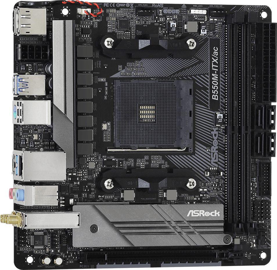 Материнська плата ASRock B550M-ITX/ac (343045) - фото 4