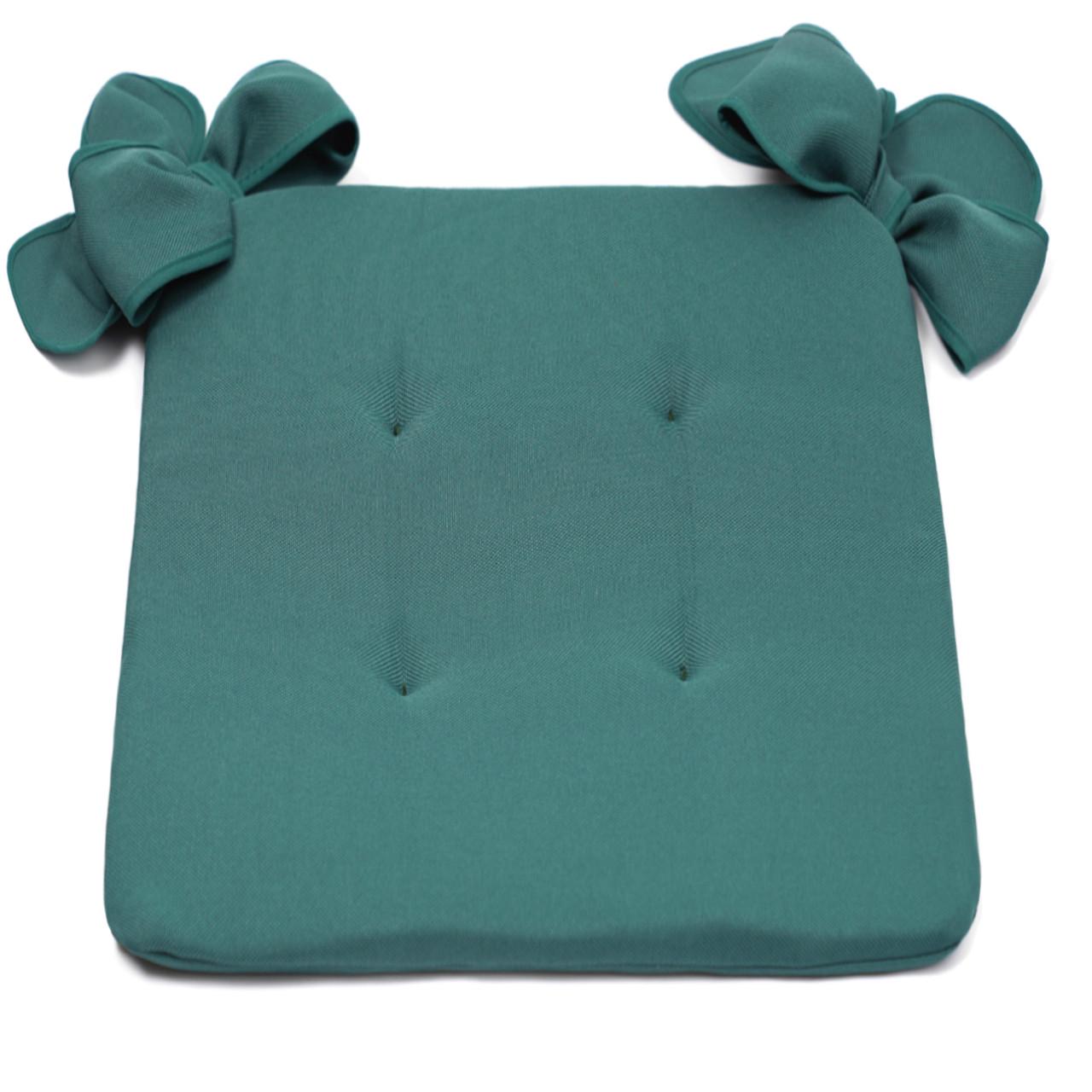 Подушка для стула/кресла/табурета 42х48х2 см Бирюзовый (1810232321) - фото 1 Подушка для стула/кресла/табурета 42х48х2 см Бирюзовый (1810232321) - фото 1