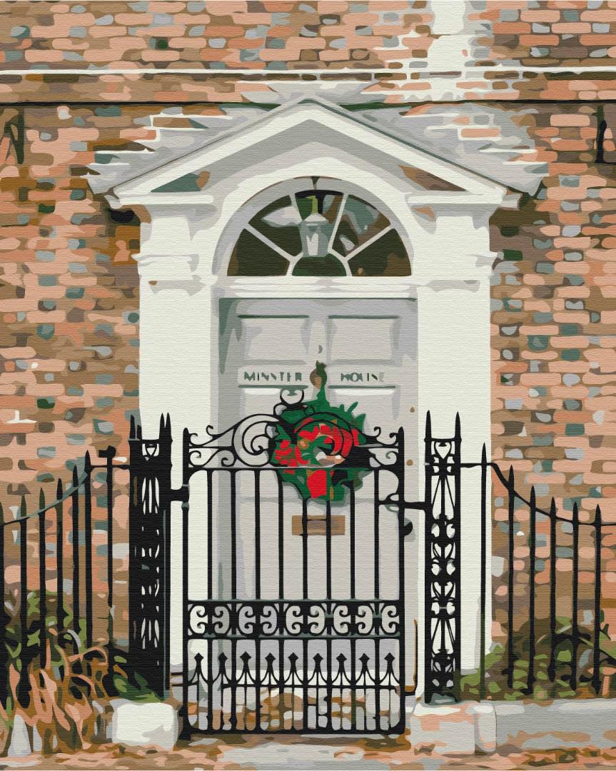 Картина по номерам Brushme Добро пожаловать 40x50 см (BS52496) Картина по номерам Brushme Добро пожаловать 40x50 см (BS52496)