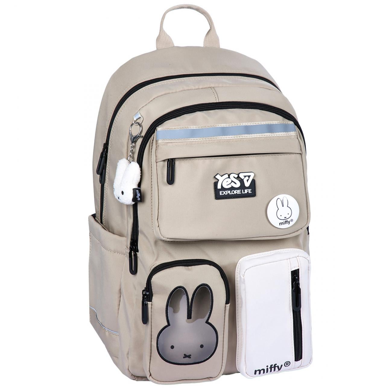 Рюкзак школьный YES Miffy TS-43L (550340)