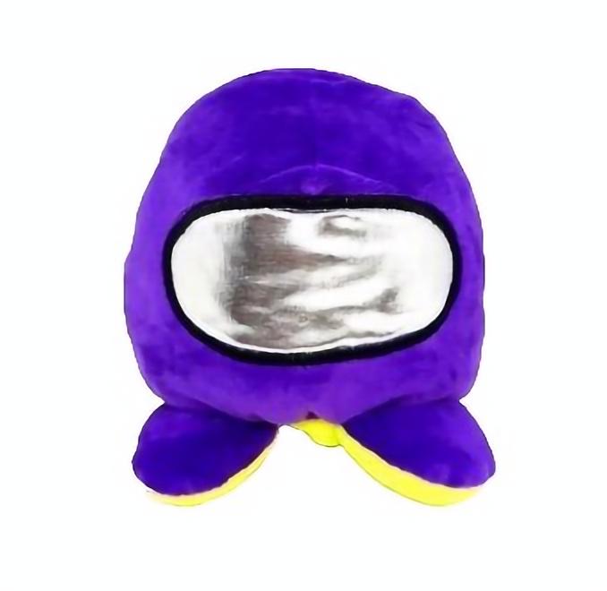 Мягкая игрушка Копица Among US 2 2/3 Вывернушка 15х12 см Желто-фиолетовый (00006-09)