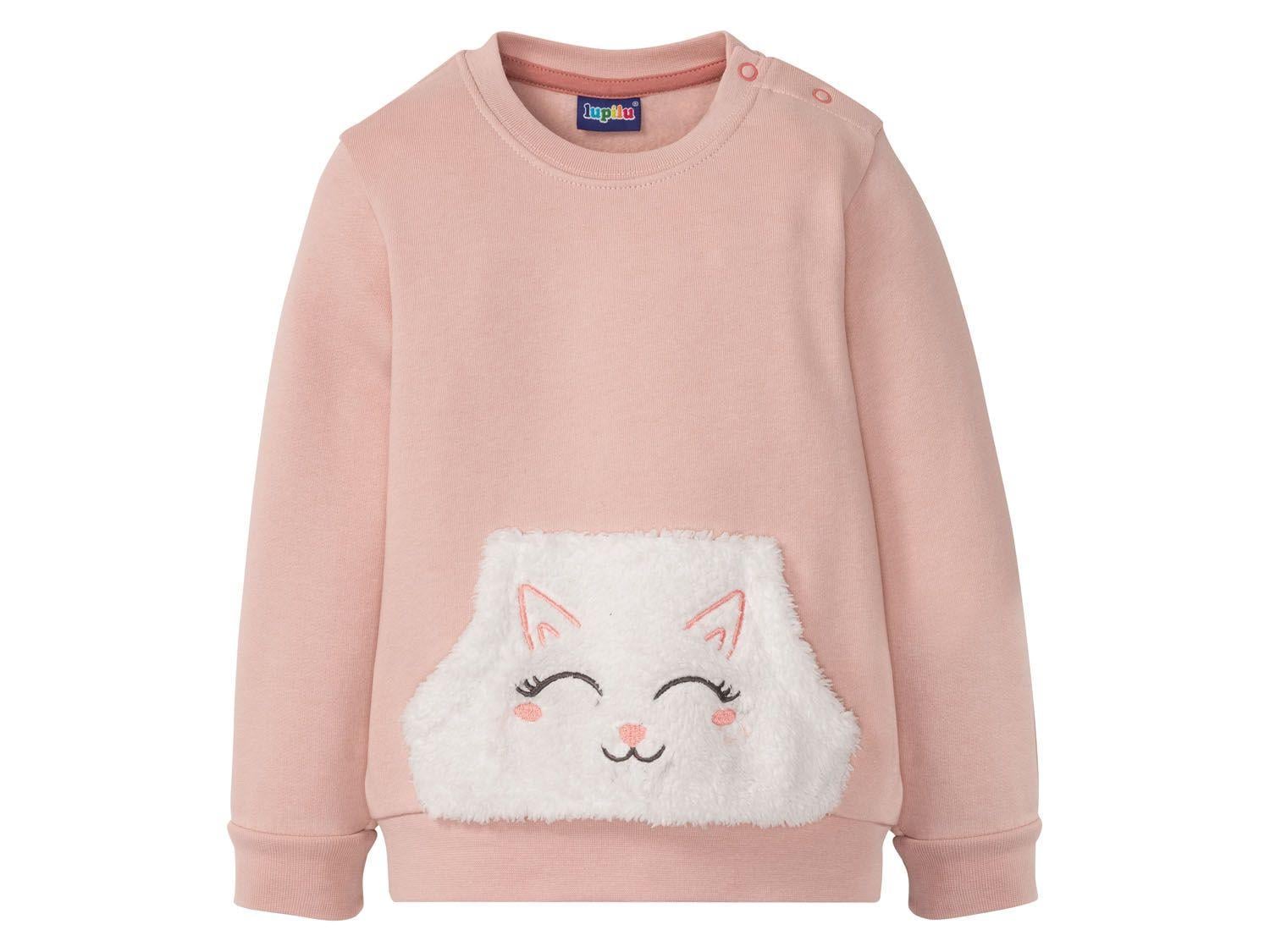 Свитшот Lupilu для девочек 2-4 года 98-104 см Розовый (LD-00010)
