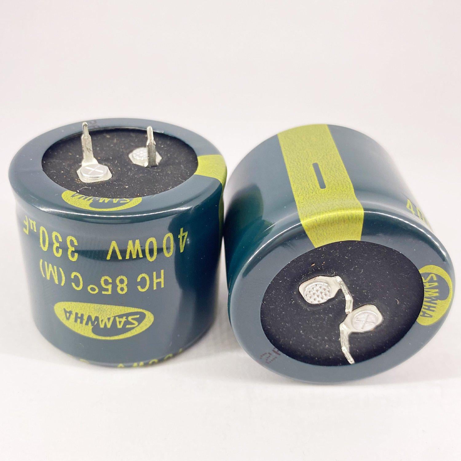 Электролитические конденсаторы Samwha 330 мкф 400V 35x30 мм 85 °C (5439)