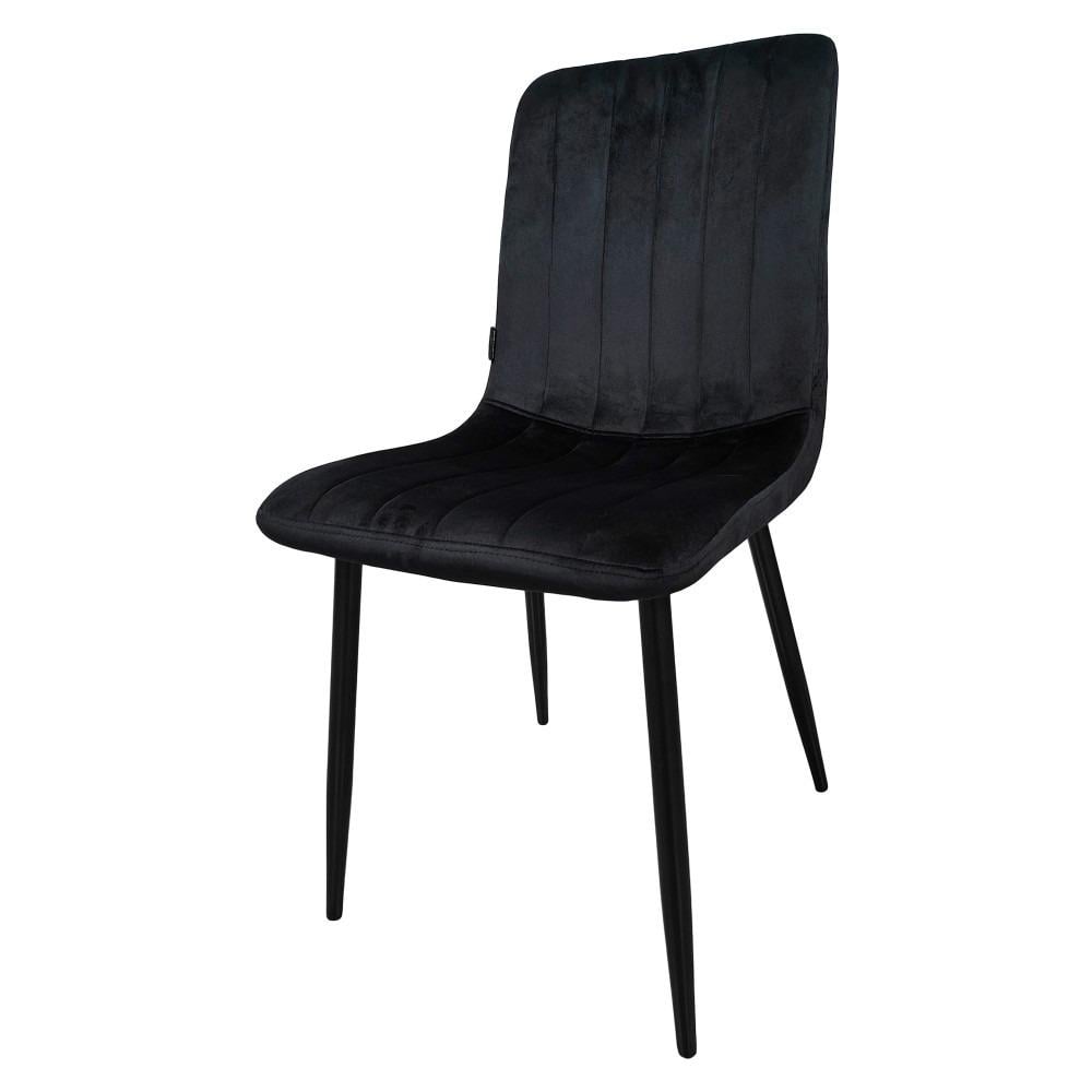 Крісло-стілець для кухні та вітальні Bonro B-423 Чорний Крісло-стілець для кухні та вітальні Bonro B-423 Чорний