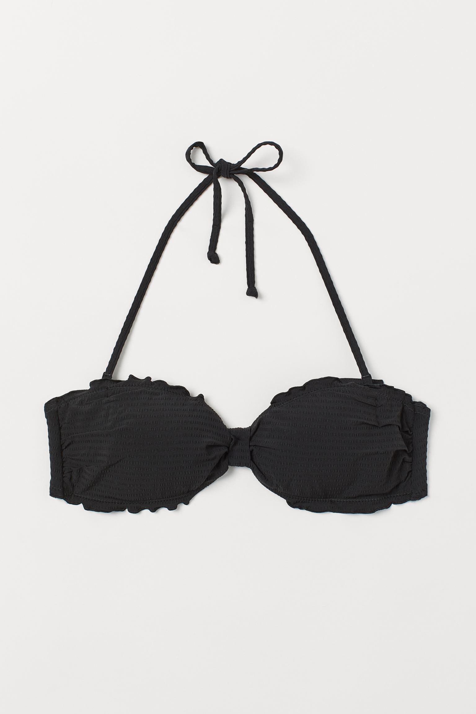 Ліф купальний H&M р. 32 Чорний (1011629746)