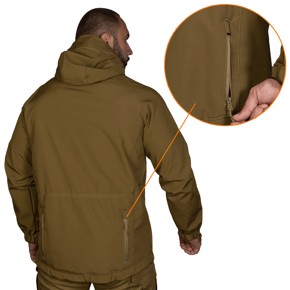Куртка Camo-Tec Stalker Softshell L Coyote (30525) - фото 3