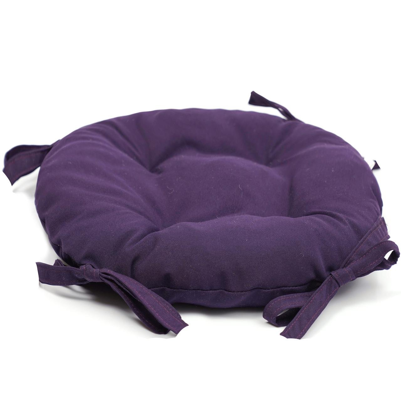 Подушка для стула/кресла/табурета 35х8 см Фиолетовый (1787086415) - фото 2 Подушка для стула/кресла/табурета 35х8 см Фиолетовый (1787086415) - фото 2