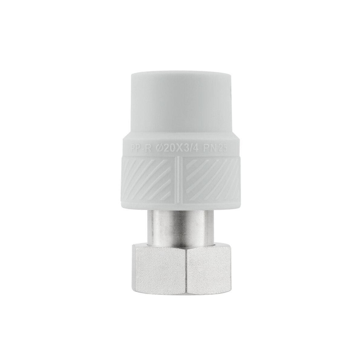 Муфта PPR Raftec 20 мм НГ 1/2" (SW-96120) - фото 3 Муфта PPR Raftec 20 мм НГ 1/2" (SW-96120) - фото 3