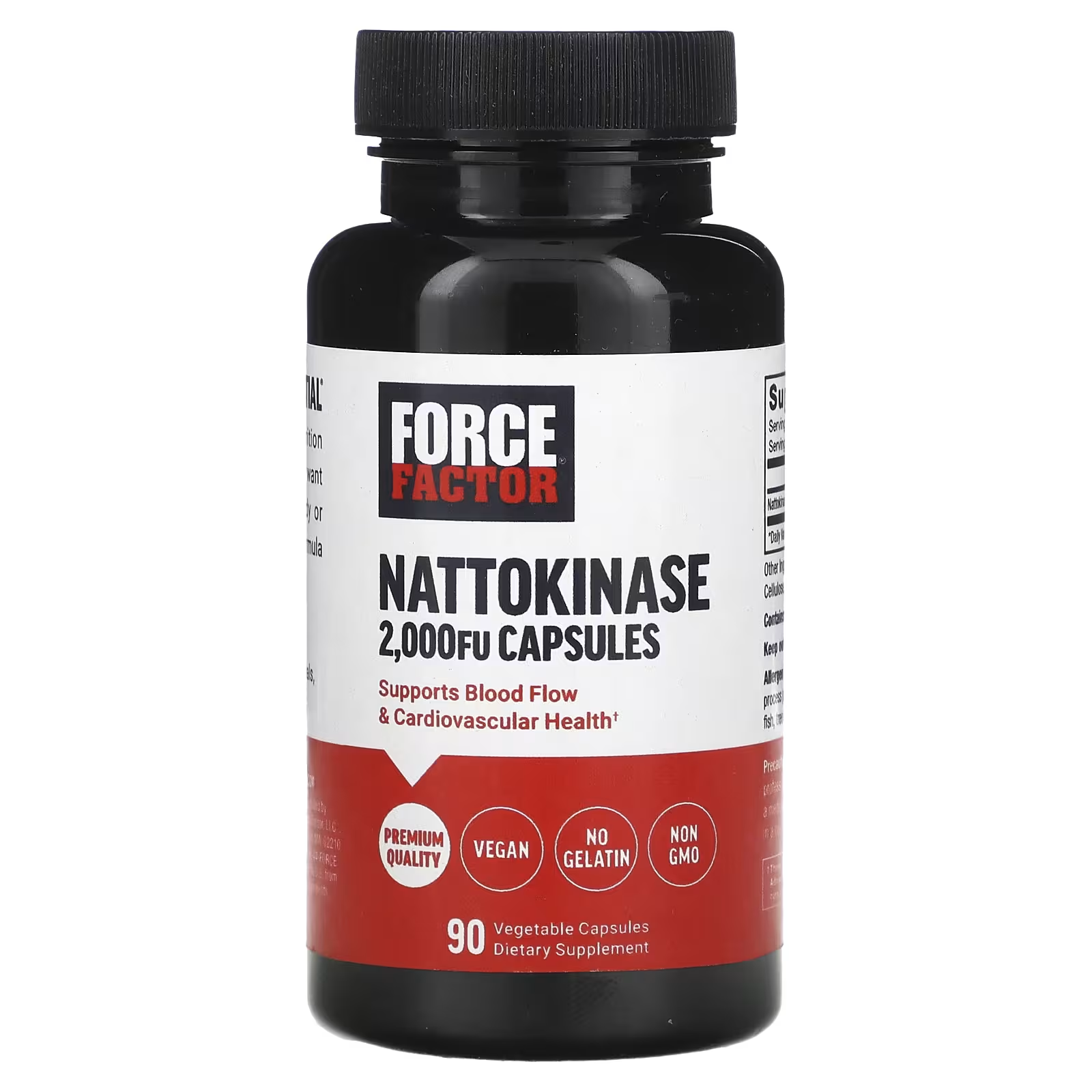 Натуральна добавка Force Factor Nattokinase 2000 FU 90 вег. капс. (26039805) Натуральна добавка Force Factor Nattokinase 2000 FU 90 вег. капс. (26039805)