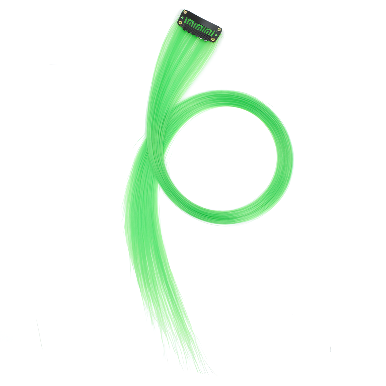 Пряди волос на шпильках 60 см Зеленый (Т0000866-5)