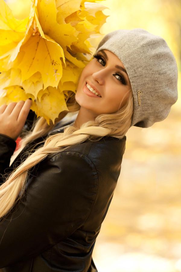 Берет женский Braxton Ева Светло-кофейный (2270-50/26480599)