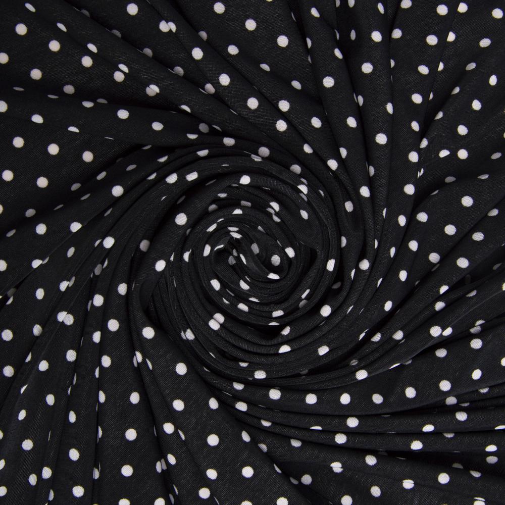 Ткань трикотаж Мадина Горошек 200 гр/м2 (23406)