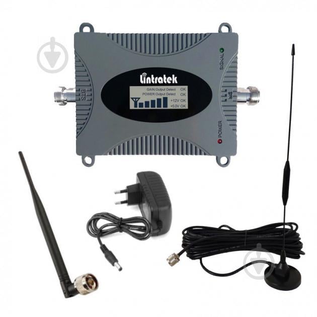 Репитер усилитель GSM сигнала Lintratek KW16L GSM G900MHz 1800MHz 2100 2G 3G 4G Mobile Triple Repeater Phone Signal Boosters