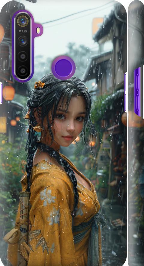 Чехол на Realme 5 Anime-girl (6133m-1862-42517)