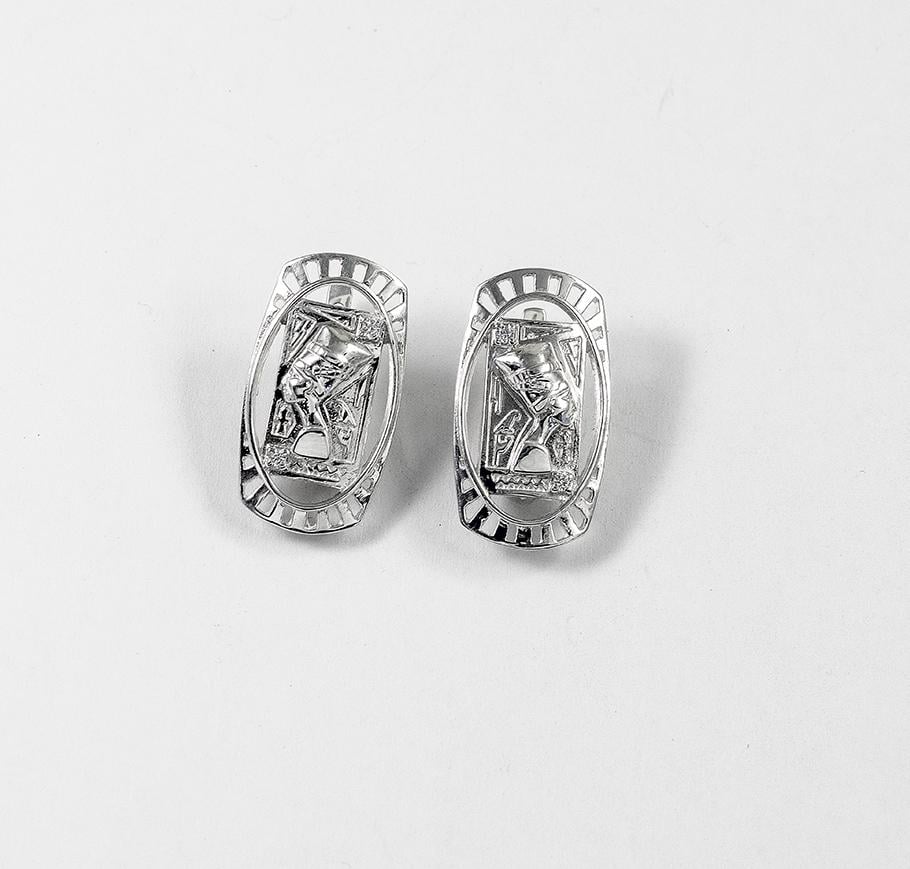Серьги Maxi Silver 8890 Нефертити (88890)
