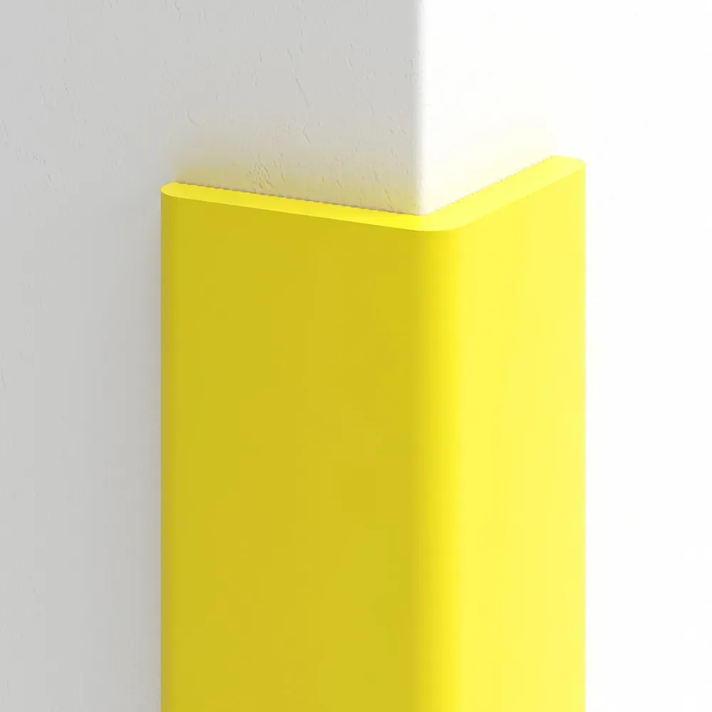 Отбойник промышленный угловой HSP 102 3 п.м Желтый (25396797)