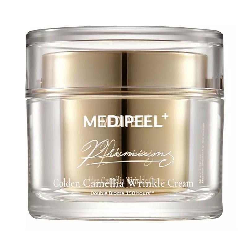 крем для обличчя від зморшок із камелією та золотом MEDI-PEEL Premium Golden Camellia Wrinkle Cream 50 мл (8809941822175)
