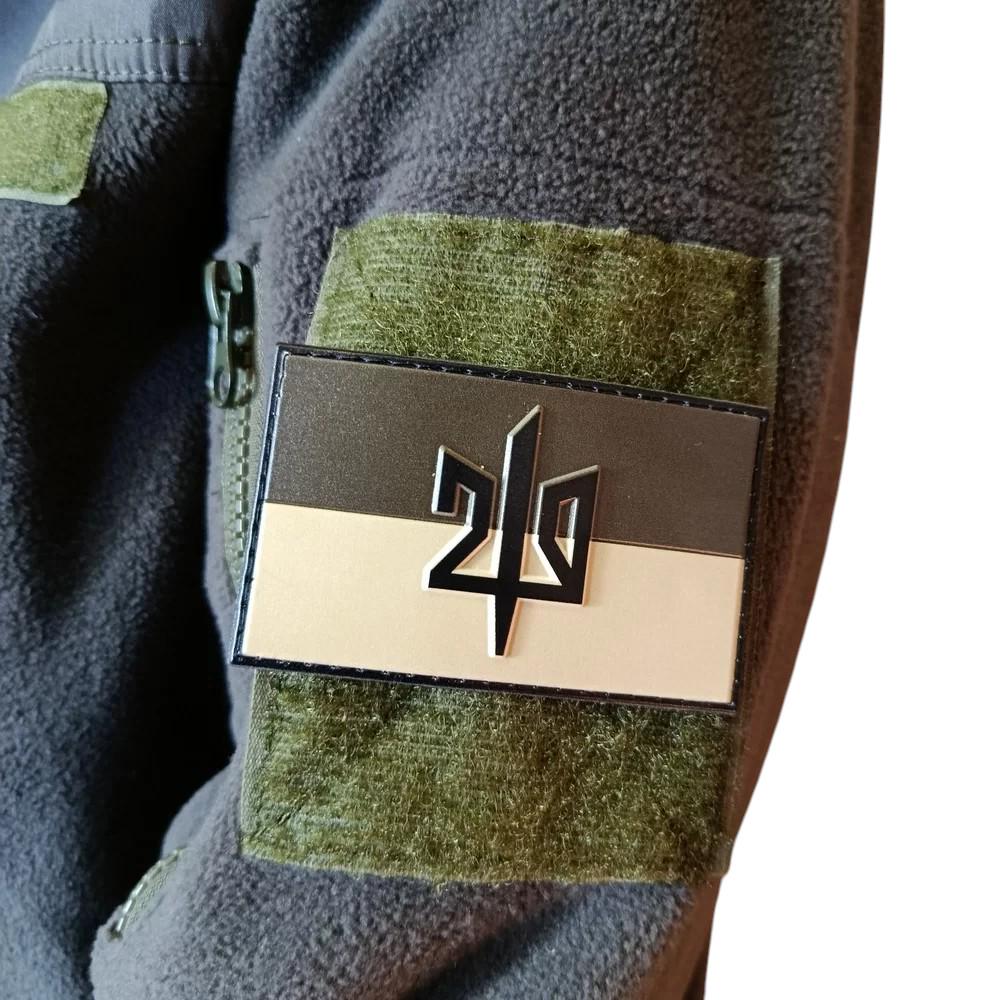 Патч флаг Украины с гербом 210 ОШП Полевой - фото 3 Патч флаг Украины с гербом 210 ОШП Полевой - фото 3