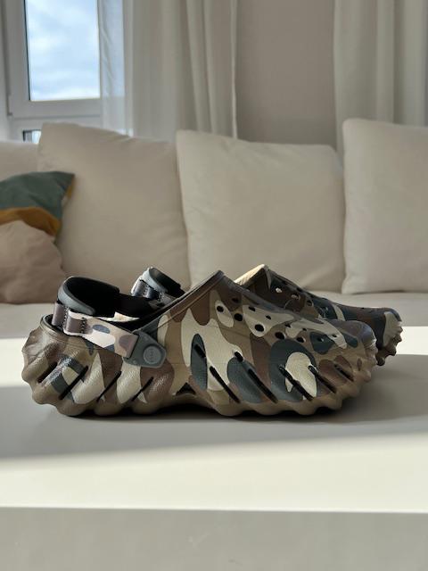 Сабо мужские Crocs Echo Camo Redux р. 39-40 Charcoal (14725626) - фото 9