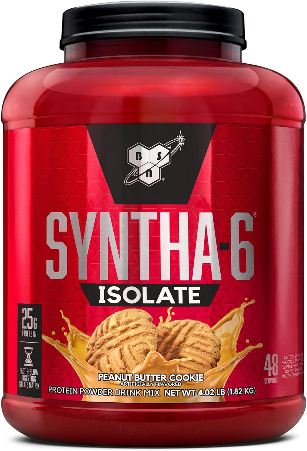 Протеїн BSN Syntha-6 Isolate PEANUT BUTTER COOKIE 1,8 кг