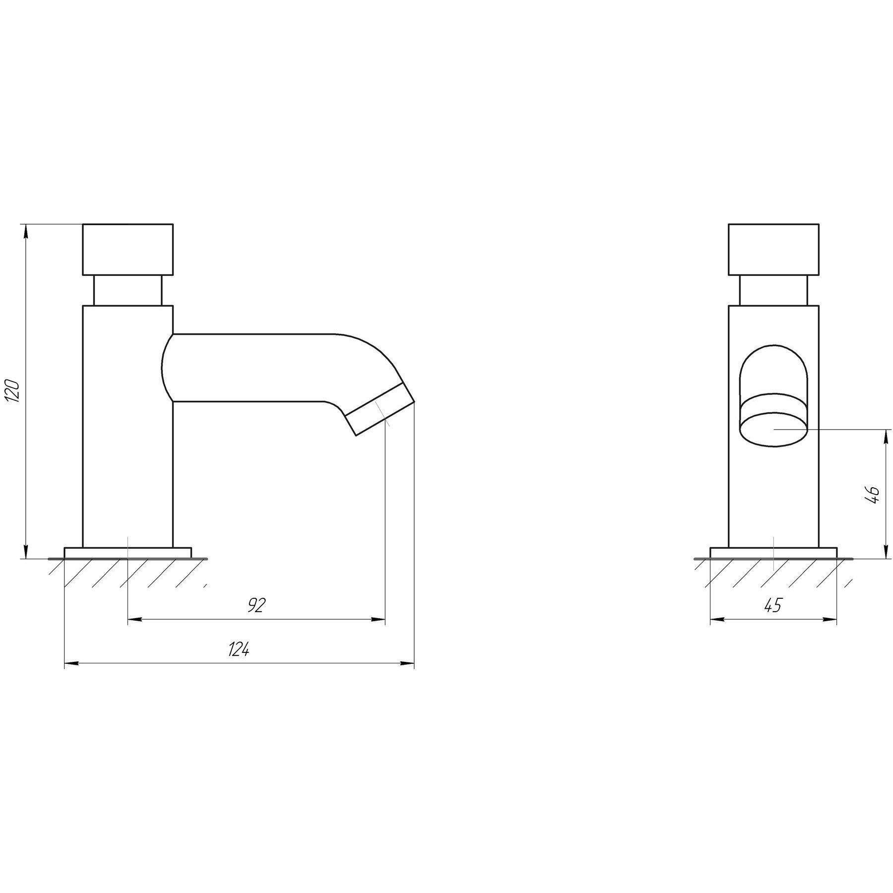 Смеситель-дозатор для умывальника TOPAZ TP-0301 - фото 5 Смеситель-дозатор для умывальника TOPAZ TP-0301 - фото 5