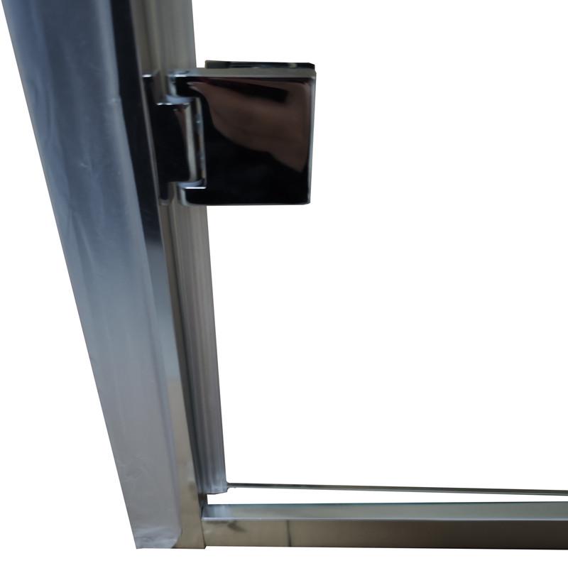 Душевая кабина без поддона KOER SR SC08-90x90x200-TR-01 прозрачное стекло Easy Clean 6 мм Хром (KR5371) - фото 6