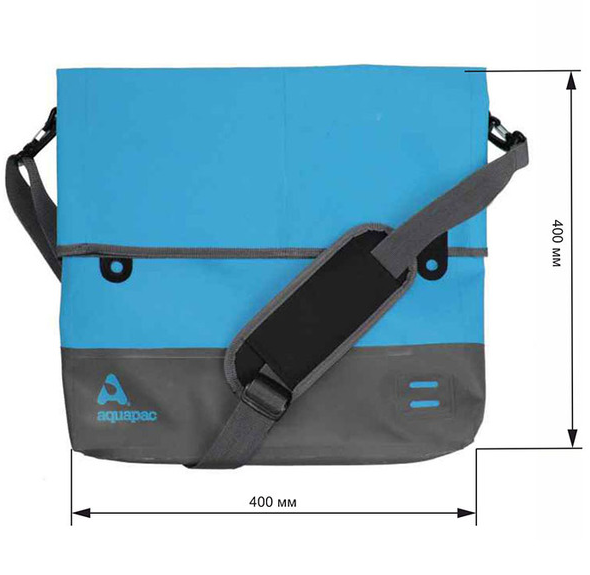 Сумка через плечо AQUAPAC 054 Trailproof Tote Bag Large Сине-серый (17080) - фото 2