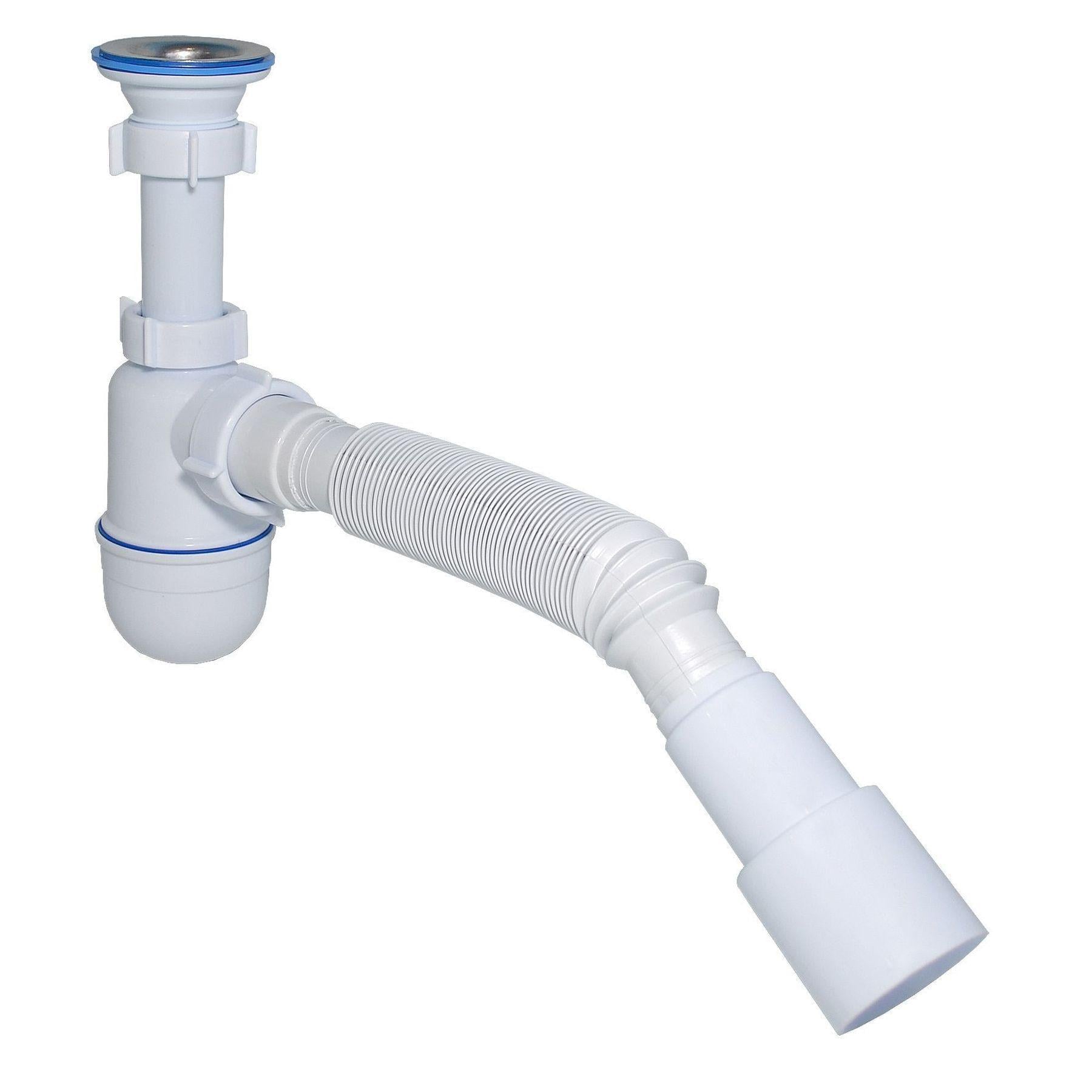 Сифон Waterstal А-3202 под умывальник с гофрой 1 1/4” 40/50 (000013266)