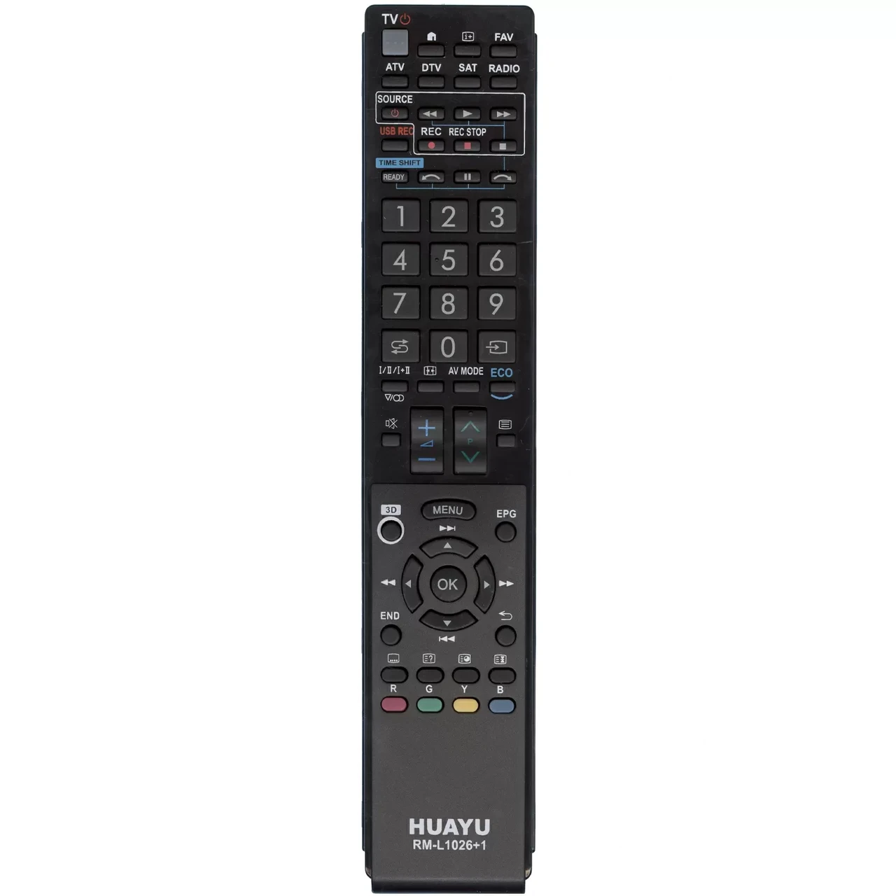 Универсальный пульт для телевизора Sharp RM-L1026 (2046902504)