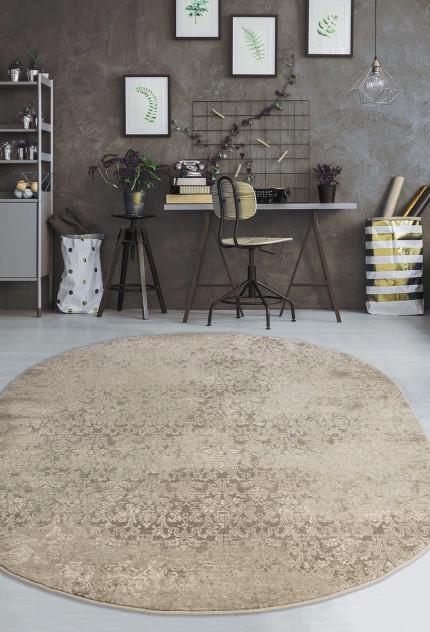 Килим вовняний Bella 7010-50977 овал 200x300 см (69402030)