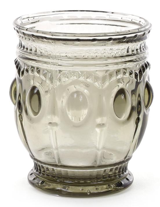 Набір склянок Siena Toscana 250 мл скло 6 шт. Графітовий (BD-581-040)