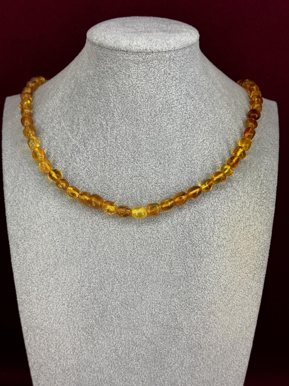Бусы из янтаря лечебные 50 см (н-866)