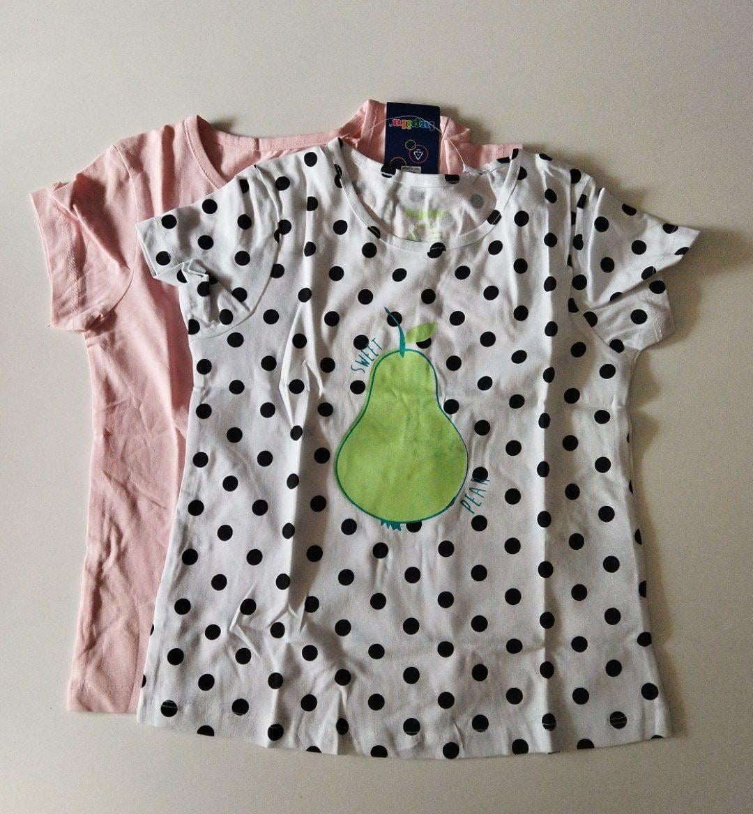 Футболки для дівчинки Lupilu 98-104 см 2 шт.