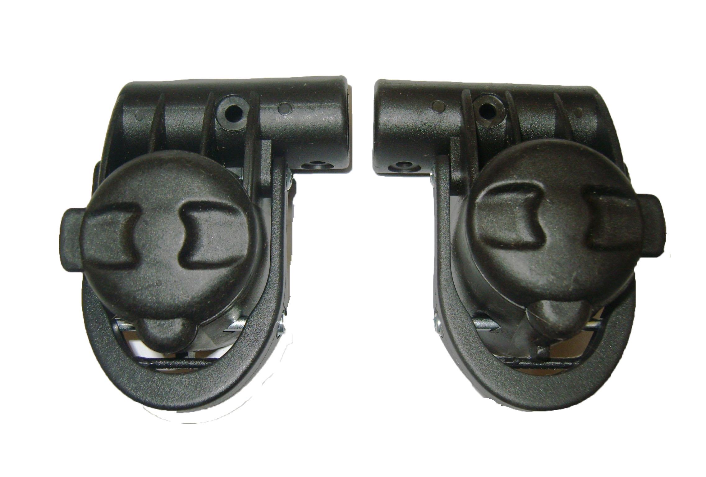 Блок переднього колеса коляски 20x30 мм під вилку 10x60 мм 2 шт. (17046)