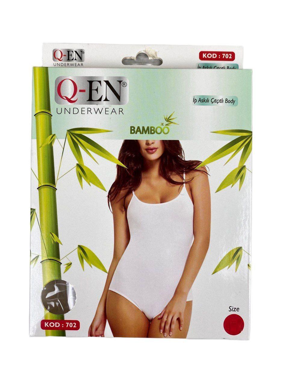 Боди Q-EN 702 на тонких бретелях S