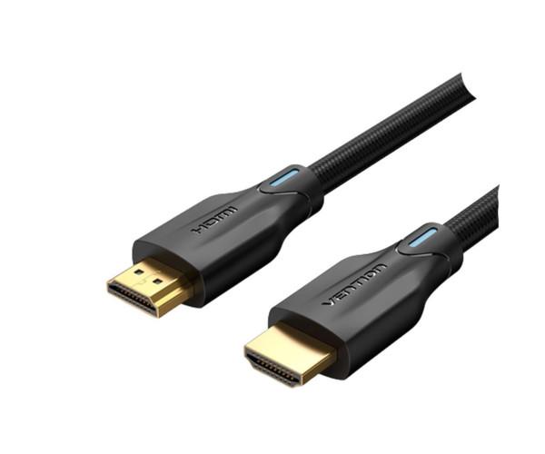 Кабель Vention AAUBH Cotton Braided 8k HDMI to HDMI V2.1 2 м Black