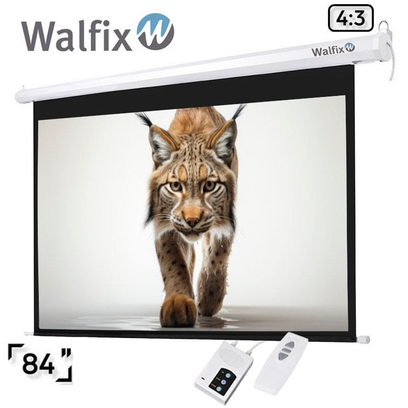 Экран проекционный Walfix TLS-2 моторизированный 84" 170х127 см 4:3 (tf2629) - фото 5