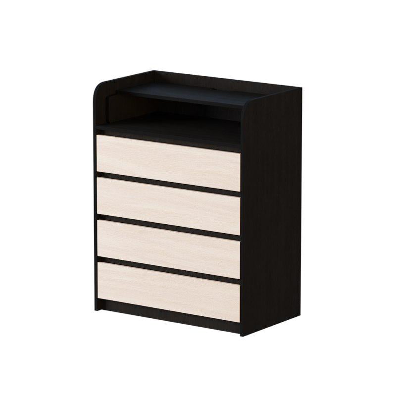 Пеленальный столик Everest Микс 45х80х101,4 см Венге темный/Дуб молочный (30045) Пеленальный столик Everest Микс 45х80х101,4 см Венге темный/Дуб молочный (30045)