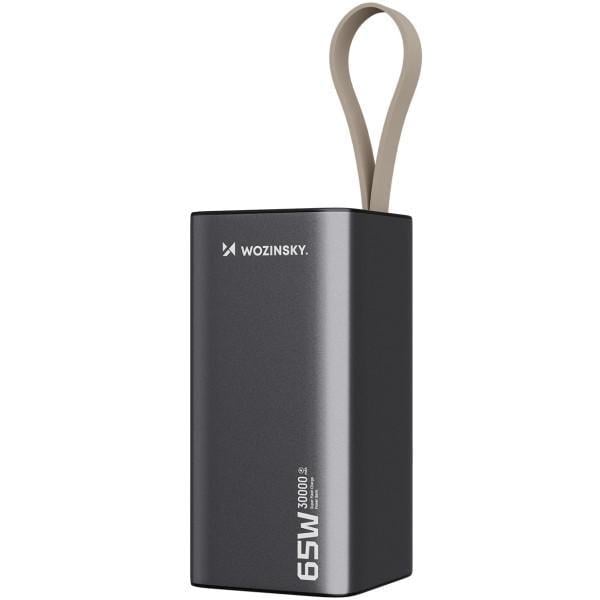 Повербанк Wozinsky K65+ 30000 mAh Grey (5907769364457)