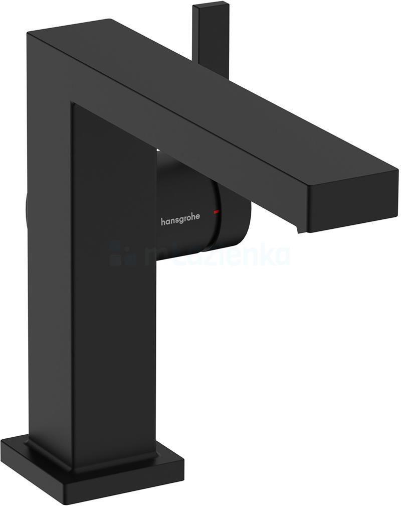 Смеситель для умывальника Hansgrohe Tecturis E 110 Fine Coolstart Черный матовый