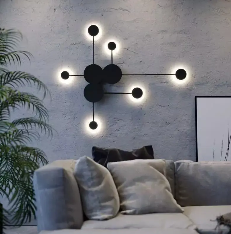 Бра настенное LED WJ013/6-bk-k Черный (NA005039)