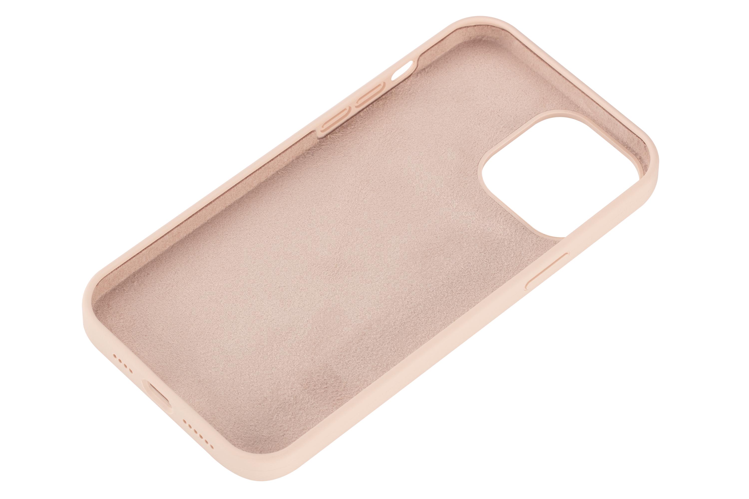 Чехол-бампер для телефона 2E Basic Liquid Silicone iPhone 13 Pro Max Sand Pink (2E-IPH-13PRM-OCLS-RP) - фото 2